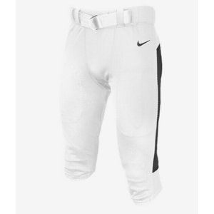 Nike Mens Team Vapor Pro Football Tights White Bla